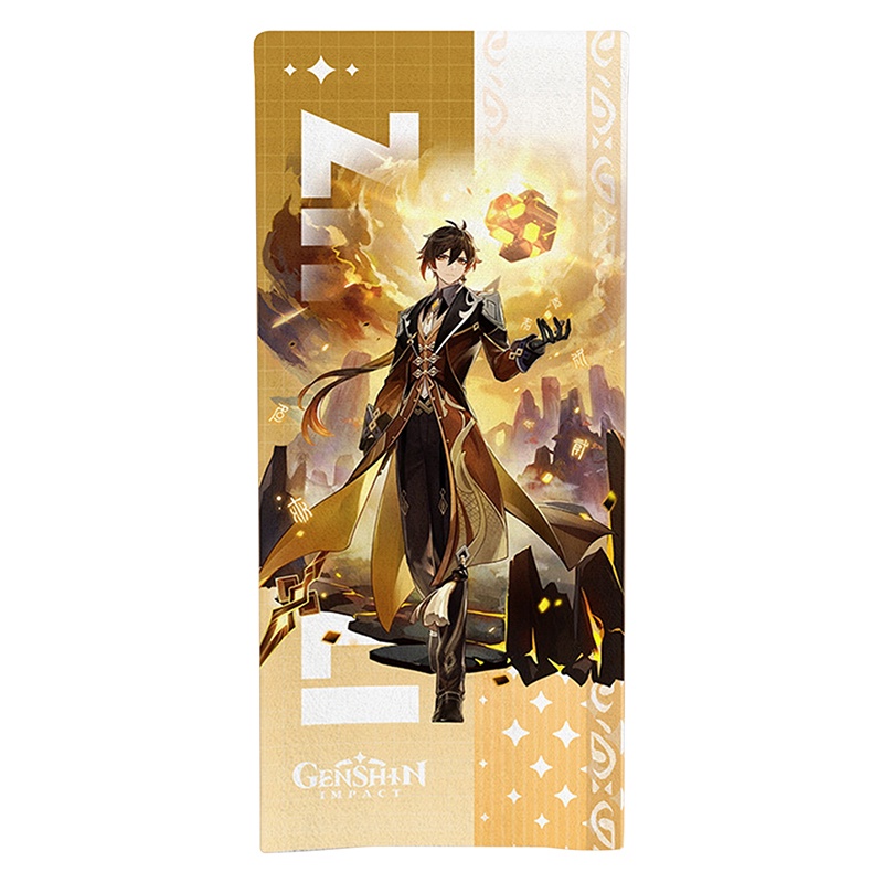 Khăn Tắm Thể Thao In Nhân Vật Genshin Impact Game