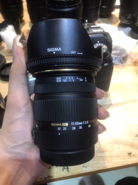 Ống kính Sigma 17-50mm F2.8 for Canon