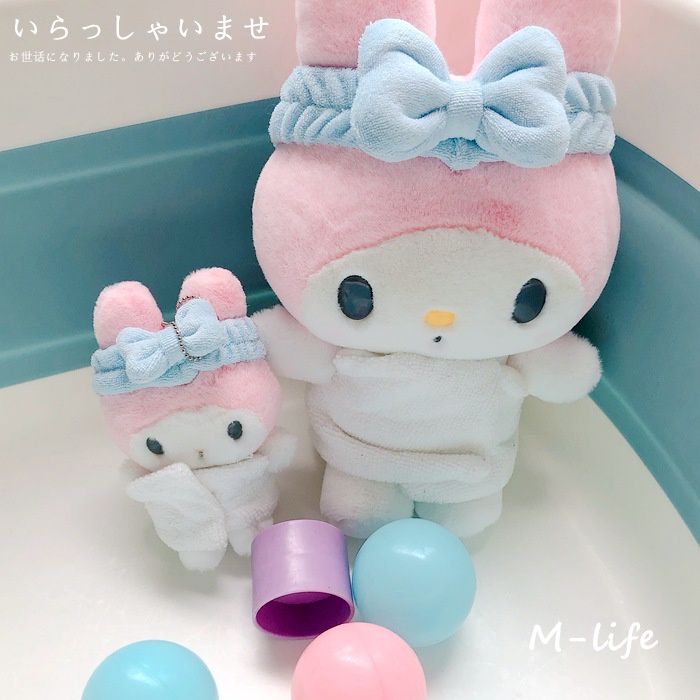 Sanrio Móc Khóa Búp Bê Nhồi Bông Dễ Thương