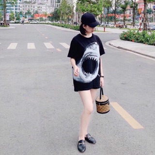 Phông cá mập from dấu quần
