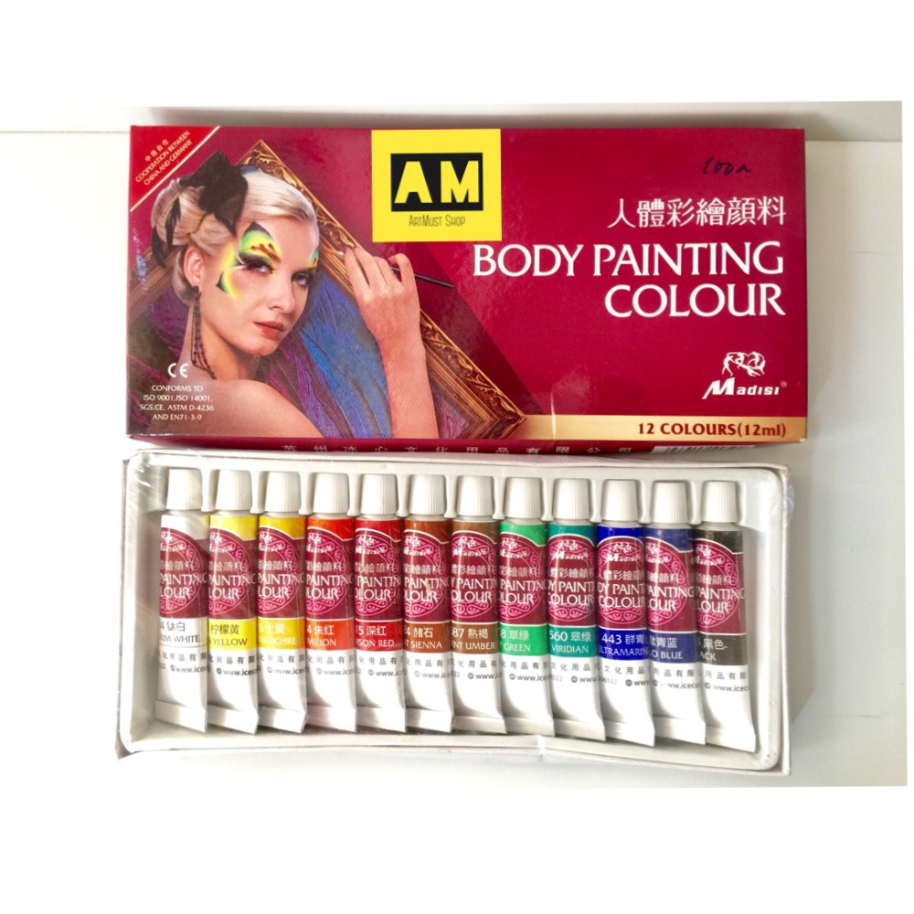 Màu vẽ mặt Body Painting Colour