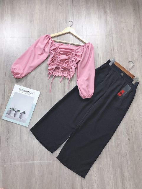 Quần ống rộng vải mát lên phôm cực sang chảnh | BigBuy360 - bigbuy360.vn