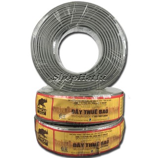 Cáp điện thoại 4 lõi đồng Vinacap