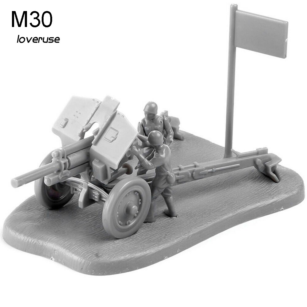 Mô Hình Lắp Ráp Xe Tăng Pak40 M30 3d Tỉ Lệ 1/72