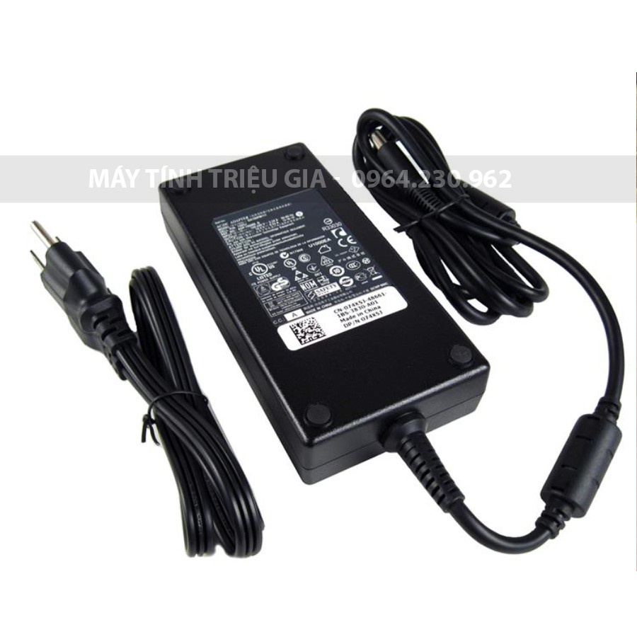Sạc Laptop Dell  19.5V 9.23A 180W SLIM Chân Kim To - Hàng Zin Chính Hãng| Bảo Hành 12 Tháng