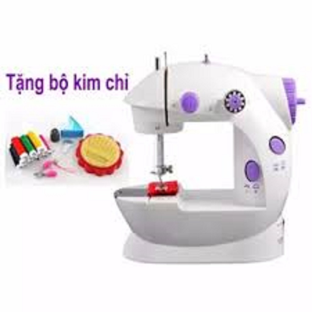 COMBO MÁY MAY MINI CMD VÀ HỘP KIM CHỈ ĐA NĂNG