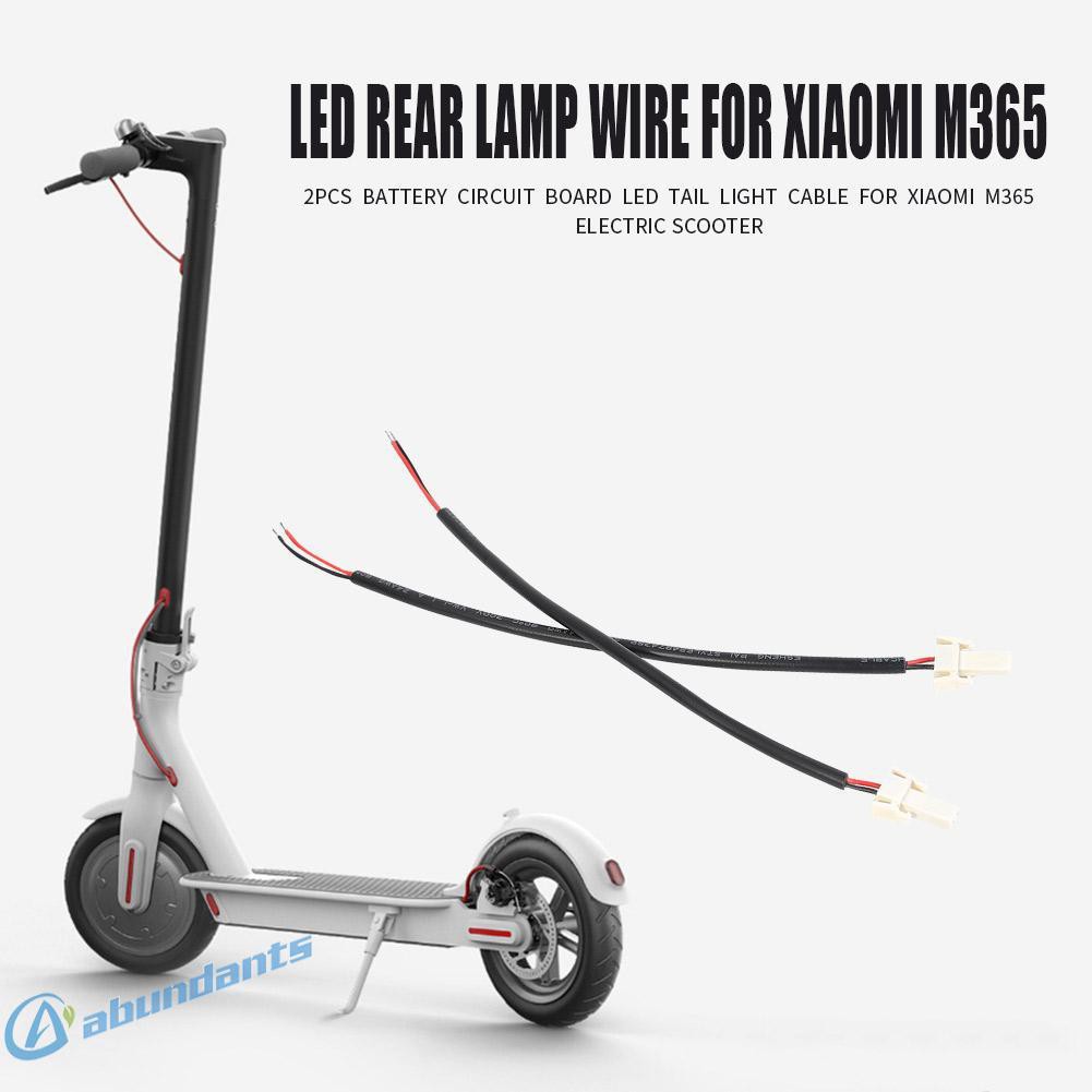 Bộ 2 Dây Đèn Led Đuôi Xe Cho Xiaomi M365 Scooter