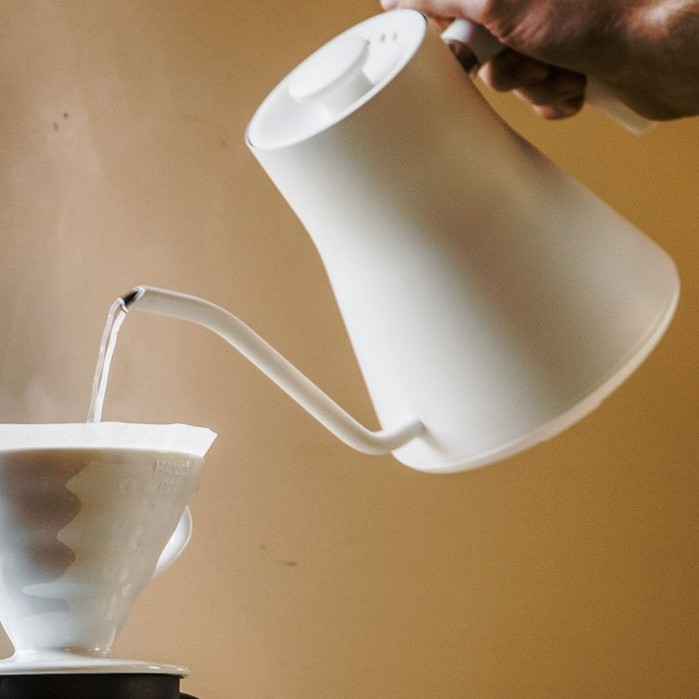 Ấm rót cà phê Fellow Kettle Stagg Pour-Over Kettle Màu trắng- 1.0 Lít