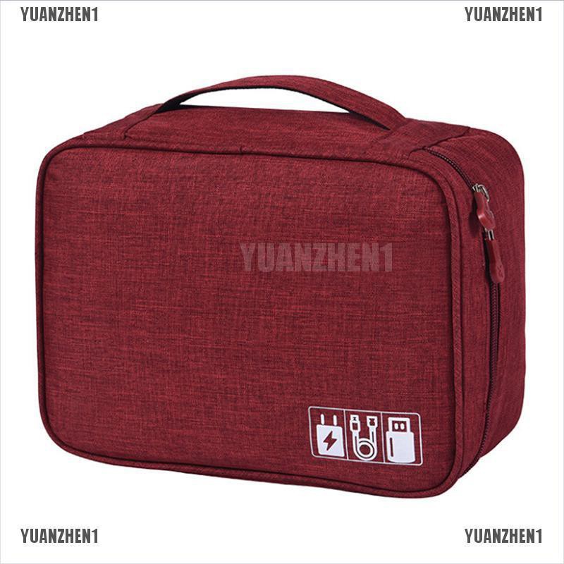 [YUANZHEN1] Túi Đựng Phụ Kiện Điện Tử Sắp Xếp Gọn Gàng Cho Du Lịch