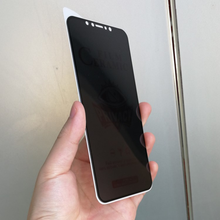 Miếng dán màn hình gốm nhám đảm bảo riêng tư chống gián điệp thích hợp cho iPhone 7 8+ X XR Xs 11 12 13 Pro MAX 12