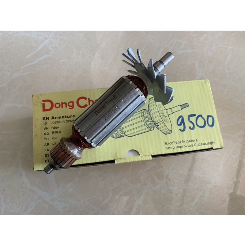 Rotor mài Makita 9500 / Dongcheng 02-100 dây đồng 220V