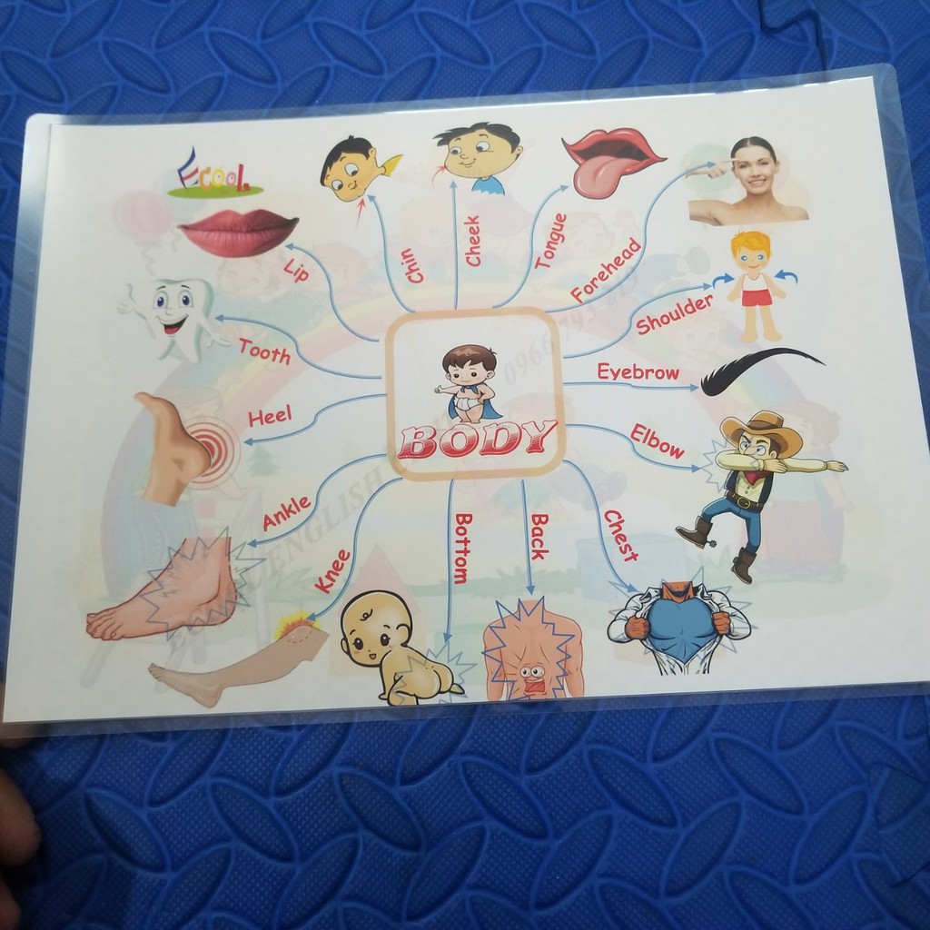 SƠ ĐỒ TUY DUY 20 TOPICS - MIND MAP  Level 1