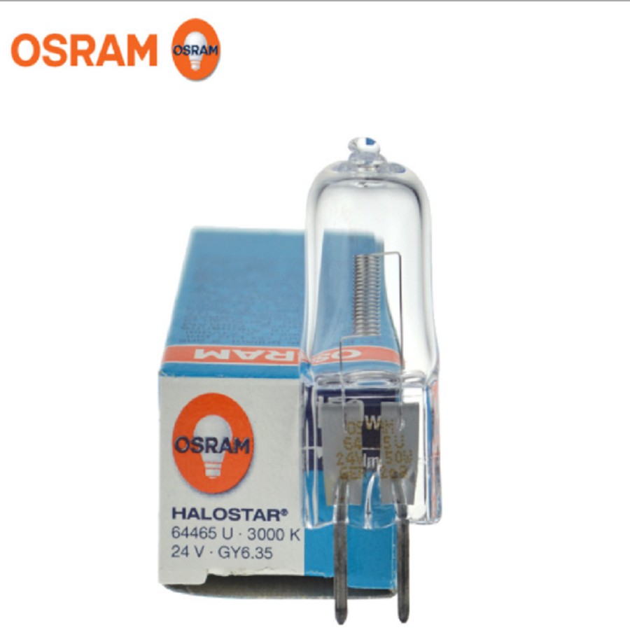 [BÓNG ĐÈN][SALE ] Bóng đèn Halogen 150W 24V GY6.35, 64465U, Osram, Đức