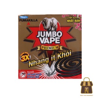 Nhang muỗi ít khói Jumbo Vape S2 hộp 10 khoanh