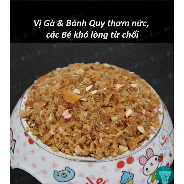 [100% GÀ VỊT TƯƠI]Thức Ăn Bổ Sung Cho Thú Cưng, Gà/ Vịt Thịt Bằm Tổng Hợp, Giàu Dinh Dưỡng và Protein. Gói 100gr. JF106