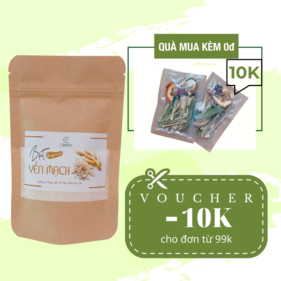 Bột yến mạch nguyên chất HANDMADE