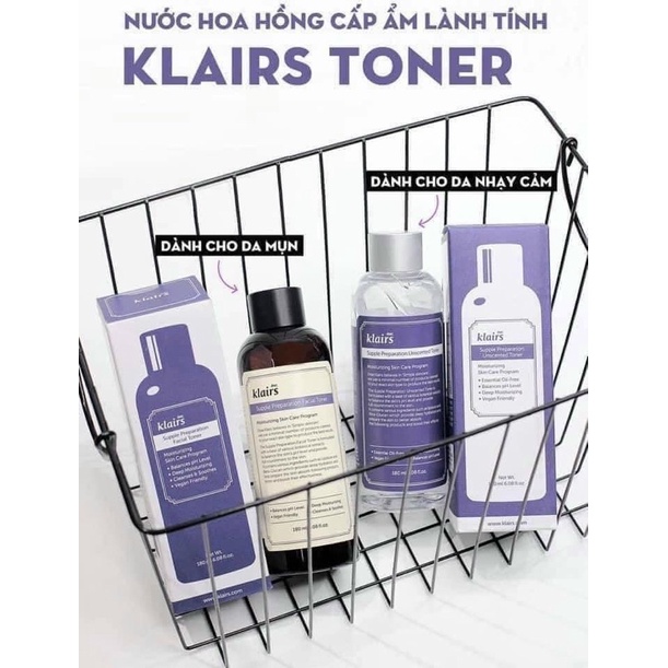 [chính hãng] Nước hoa hồng Klairs Supple Preparation | BigBuy360 - bigbuy360.vn