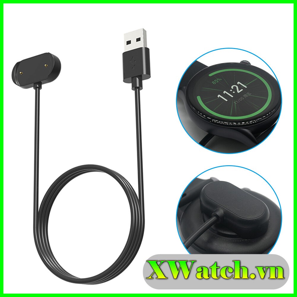 Cáp Sạc USB Cho Amazfit GTR3 GTR 3 Pro GTS3 GTS 3 A2036 chiều dài 1m