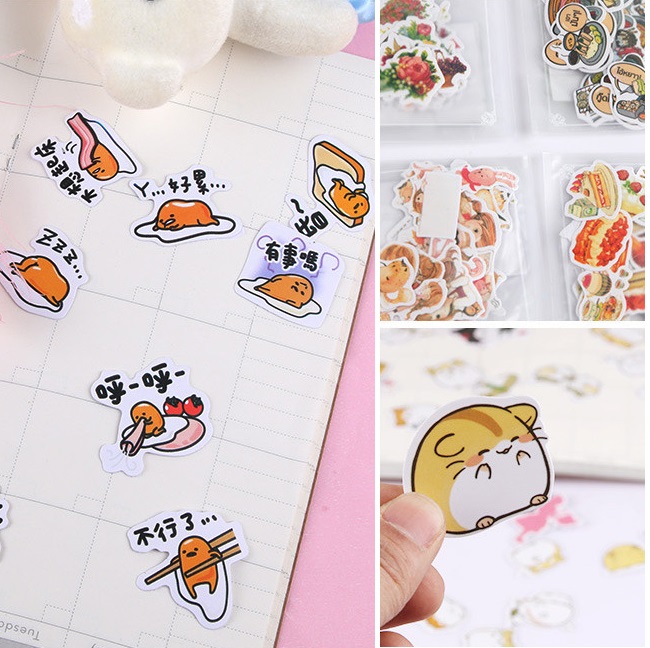Nhãn Dán Biểu Tượng Cảm Xúc Dễ Thương Để Trang Trí DIY