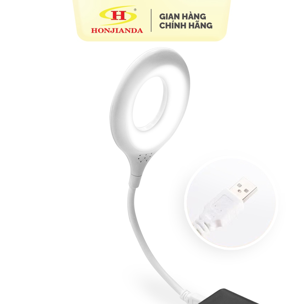 Đèn LED đọc sách cổng USB 5V Honjianda - Ánh sáng trắng