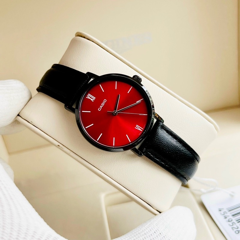 Đồng hồ nữ dây da Casio LTP-VT02BL-4A