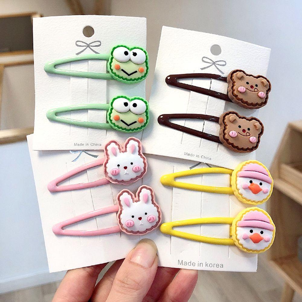 Kẹp Tóc Mỏ Vịt / Thỏ / Gấu Dễ Thương Hợp Thời Trang Cho Nữ