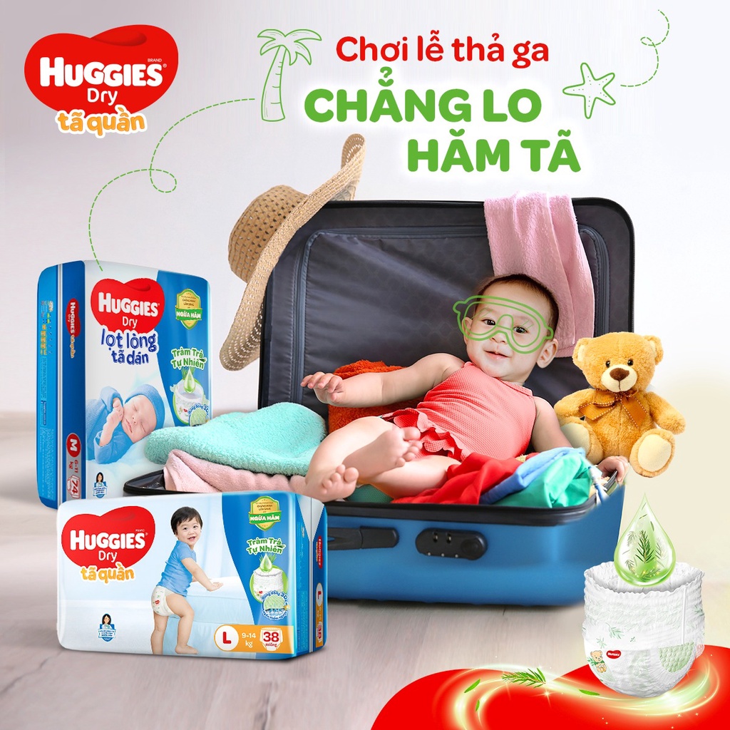 [SALE LỖ XẢ KHO] Tã Dán Sơ Sinh Huggies S56 (4kg - 8kg) Khô Ráo Thoáng Mát Cho Bé Giấc Ngủ Êm