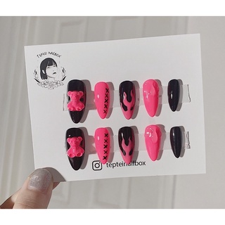 Nailbox gấu neon 🥰
