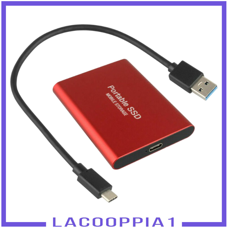 [LACOOPPIA1]2TB USB 3.1 External SSD Solid State Drive 2TB 2.5&quot; Up to 1050 MB/s Black