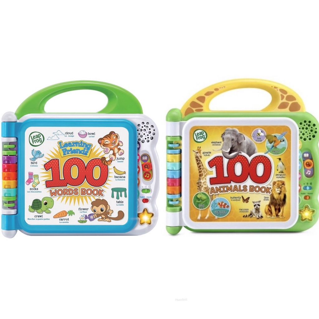 Đồ chơi Leapfrog - Sách cảm ứng thông minh 100 animals, 100 wordbook