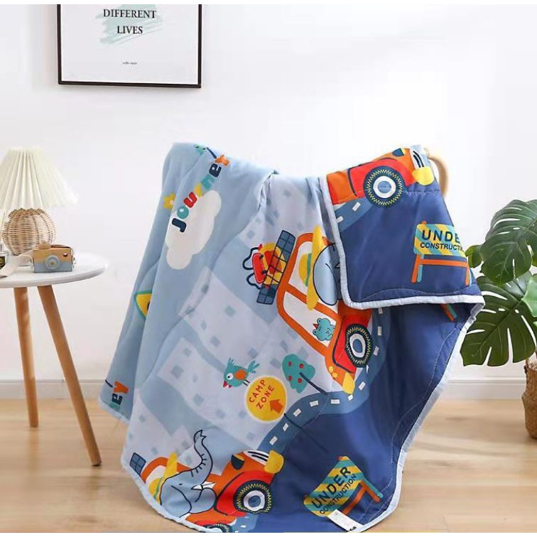 Chăn Văn Phòng, Chăn Đi Xe Hơi, Chăn Đũi Cho Bé Cực Dễ Thương. Kích Thước: 110cm x 150cm