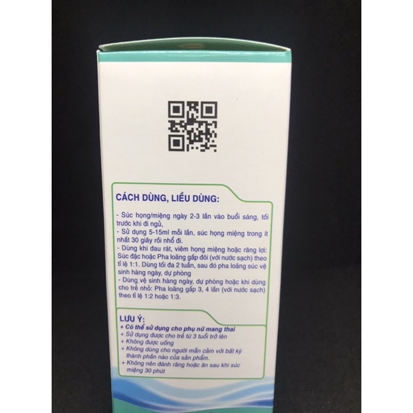 Nước súc họng, miệng HOMAZ ONE 150ml