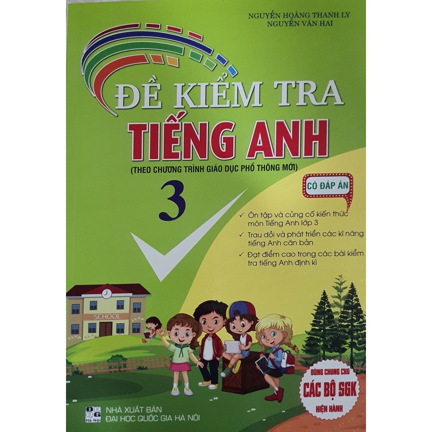 Sách - Đề Kiểm Tra Tiếng Anh Lớp 3