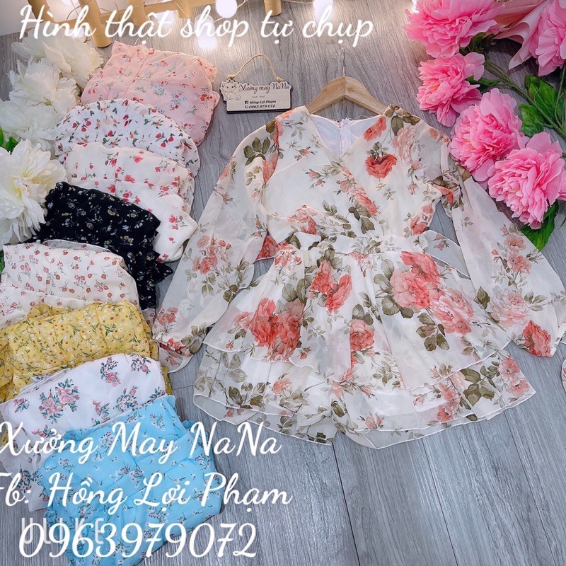 Jum hoa nhí tay dài dễ thương (hình thật-video)