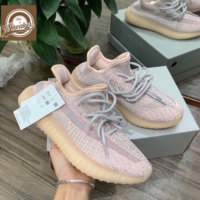 Sale NEW | Bán Chạy | Giầy thể thao Yeezy boost 350 v2 phản quang hồng thời tran nữ . 2020 2020 2020 . . ˢ . <