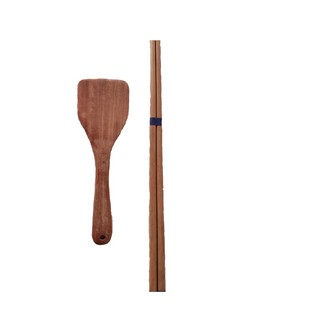 COM BO ĐỒ DÙNG XÀO NẤU GỖ KIM GIAO(1 ĐÔI ĐŨA XÀO,1 MUÔI XÀO) - DỤNG CỤ NÊN CÓ TRONG BẾP( VƯỜN ĐẶC SẢN)