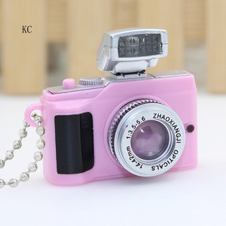 Móc khóa hình máy ảnh mini có đèn flash