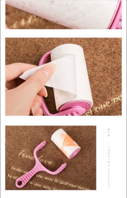 Cây lăn lấy lông - bụi trên quần áo , vật dụng