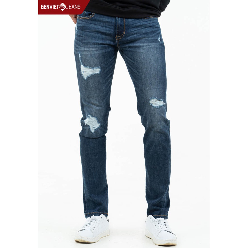  Quần dài jeans nam X1102J723 GENVIET JEANS | BigBuy360 - bigbuy360.vn