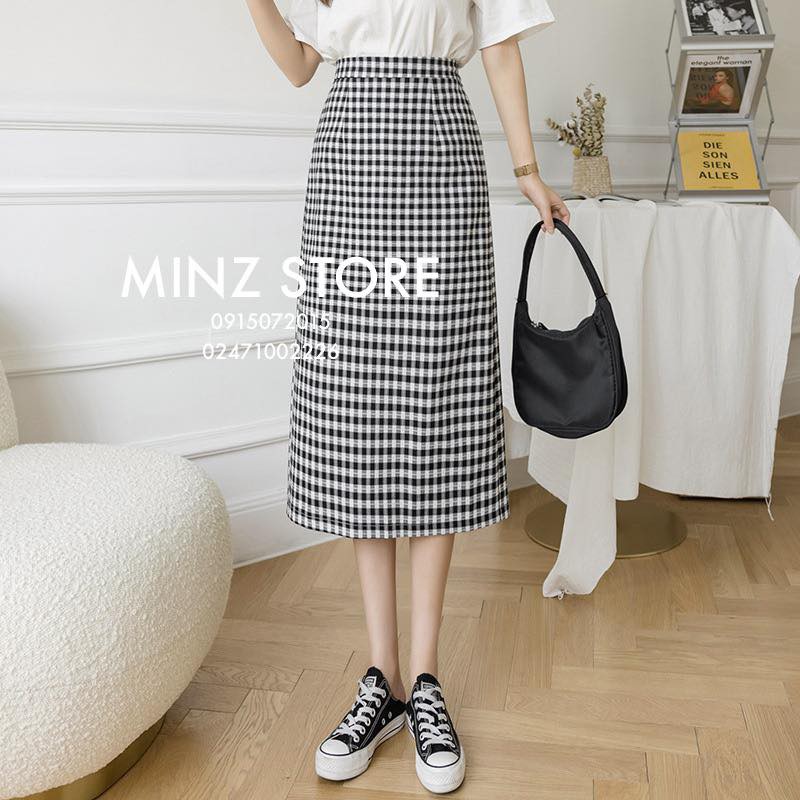 [Mã SKAMCLU7 giảm 10% tối đa 50K đơn 0Đ] Chân váy kẻ caro cạp chun sau #2116 (3 màu) | BigBuy360 - bigbuy360.vn