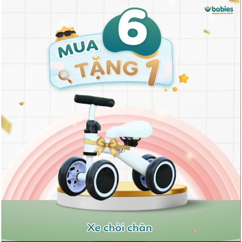 Bỉm Dán/Quần 𝑩𝑨𝑩𝑰𝑬𝑺 𝑶𝑹𝑮𝑨𝑵𝑰𝑪 an toàn cho bé size NB76/S66/M56/L46/M54/L50/XL46/XXL40/XXXL38