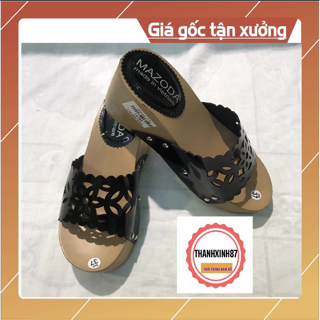 👠👠Dép cao gót👠👠Dép đế xuồng cao cấp 7cm siêu nhẹ<Freeship 50k>