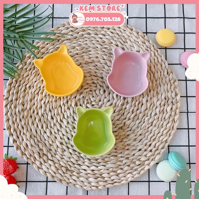 Bát ăn dặm kiểu nhật bằng gốm sứ hình gấu