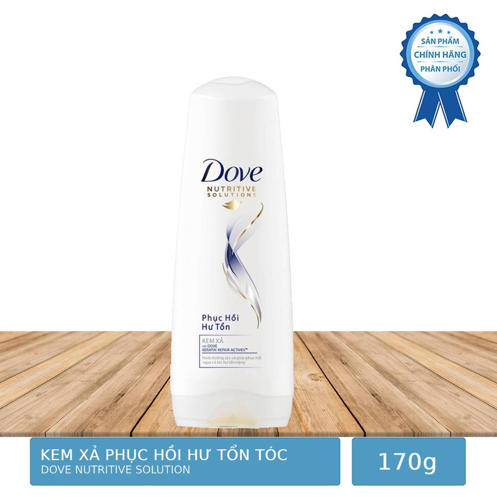 Kem Xả Dove Phục Hồi Hư Tổn Nutritive Solution 170g