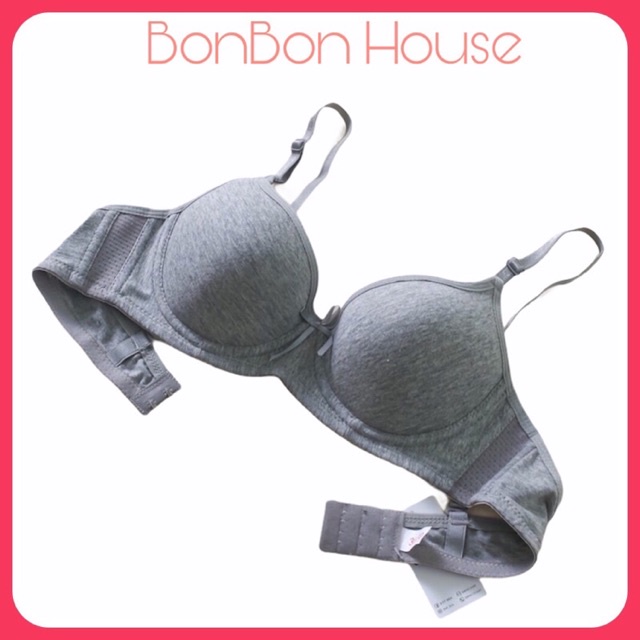 Áo ngực cotton mỏng có gọng