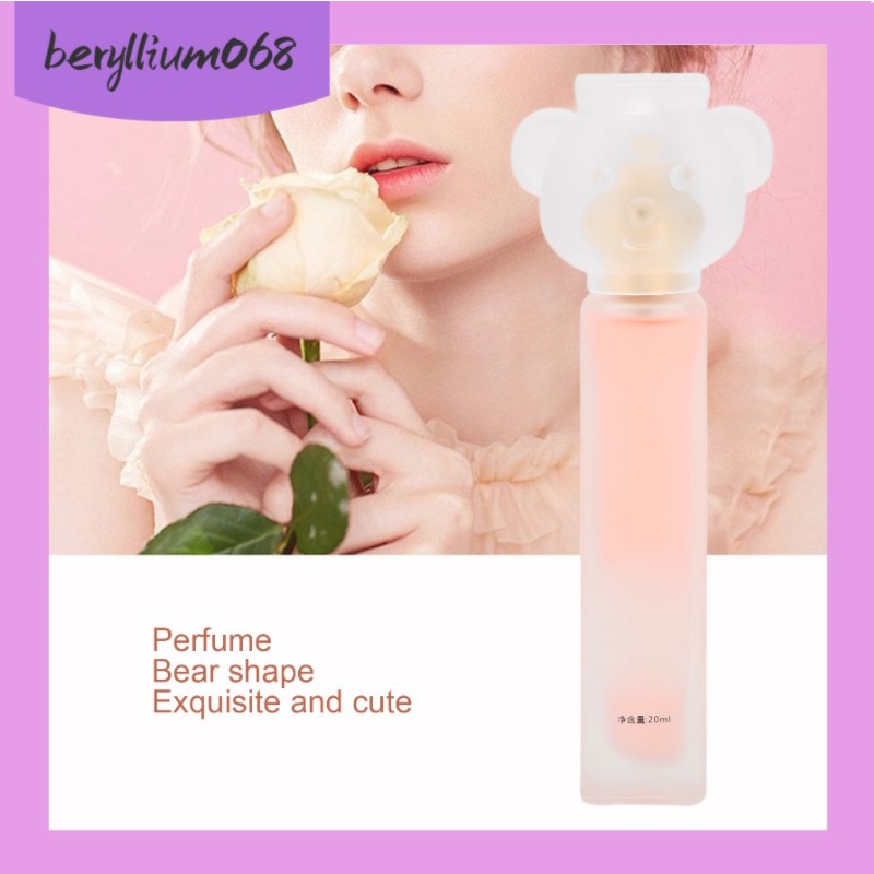 Beryllium068 Lady Perfume Exquisite Cute Long Lasting Light Fragrance Floral Fruity Faint Scent Gift 20ml Nước hoa