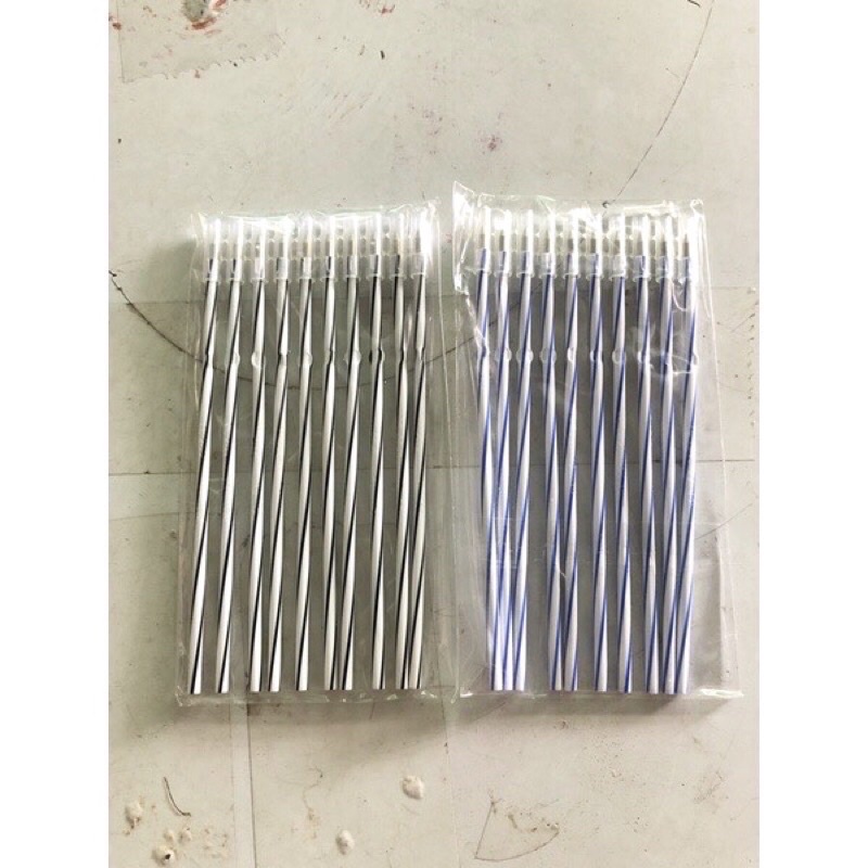 Vỉ 10 ngòi bút bi Thien Long TL-027 đầu 0,5mm hàng xịn chính hãng.
