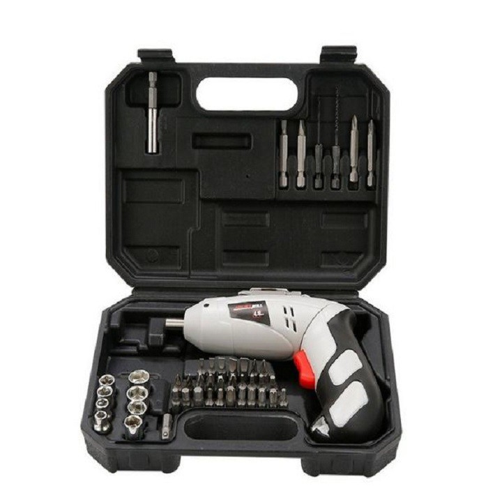 Máy Khoan Và Vặn Ốc Vít Sạc Pin Cầm Tay Mini 45 Chi Tiết