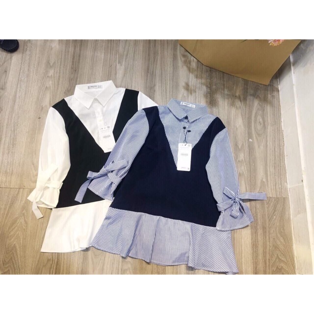 Áo peplum combo