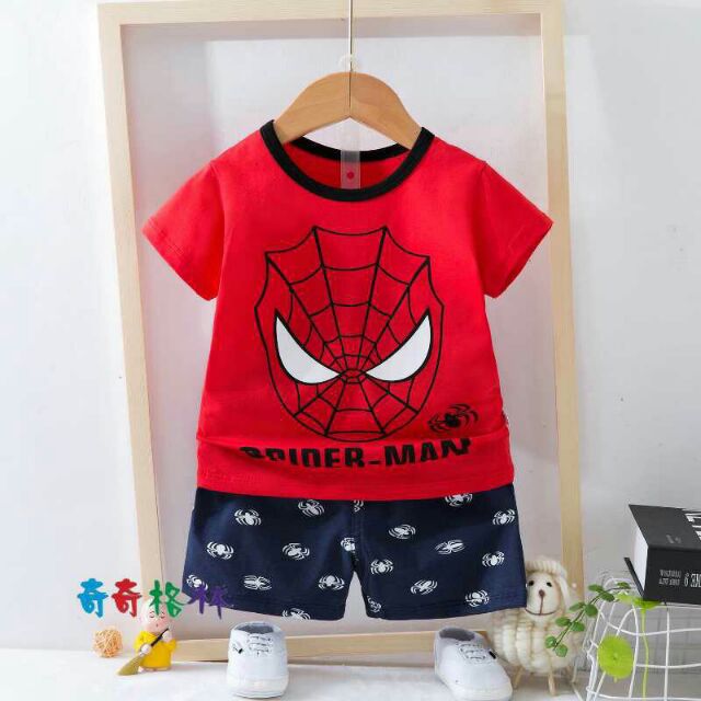 Bộ cộc hình siêu nhân hàng Quảng Châu cho bé trai